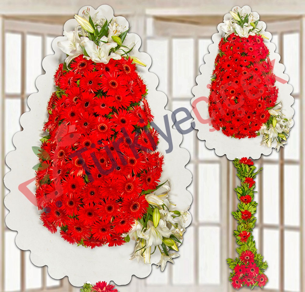 TEKLİ MODEL KIRMIZI GELİN DUVAĞI