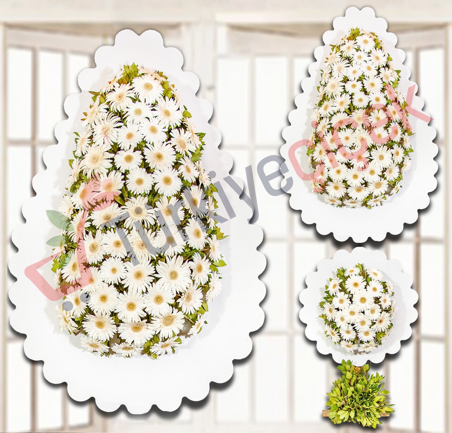 İKİLİ MODEL BEYAZ GELİN DUVAĞI