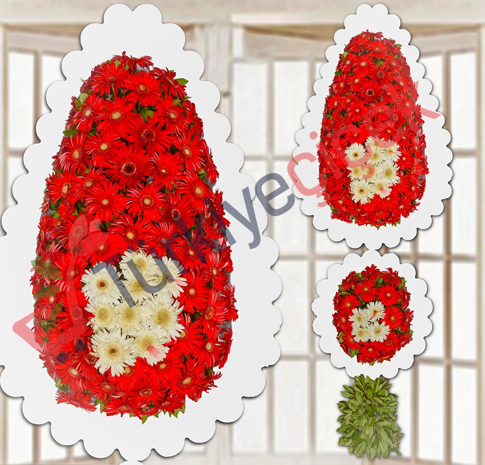 İKİLİ MODEL KIRMIZI BEYAZ GELİN DUVAĞI