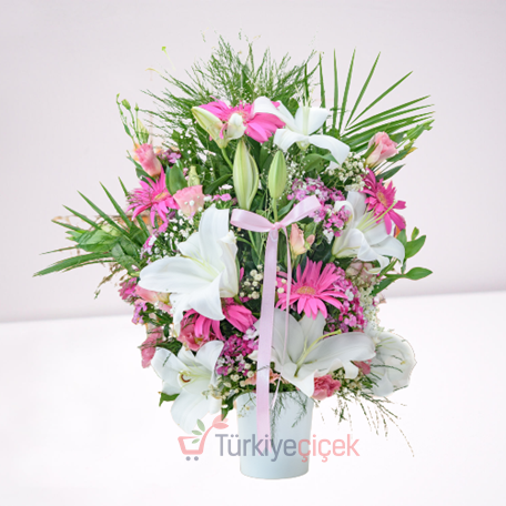 AŞKIN SİMGESİ PEMBE ARANJMAN