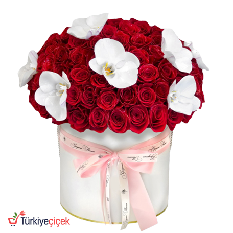 KUTUDA GÜL VE ORKİDE